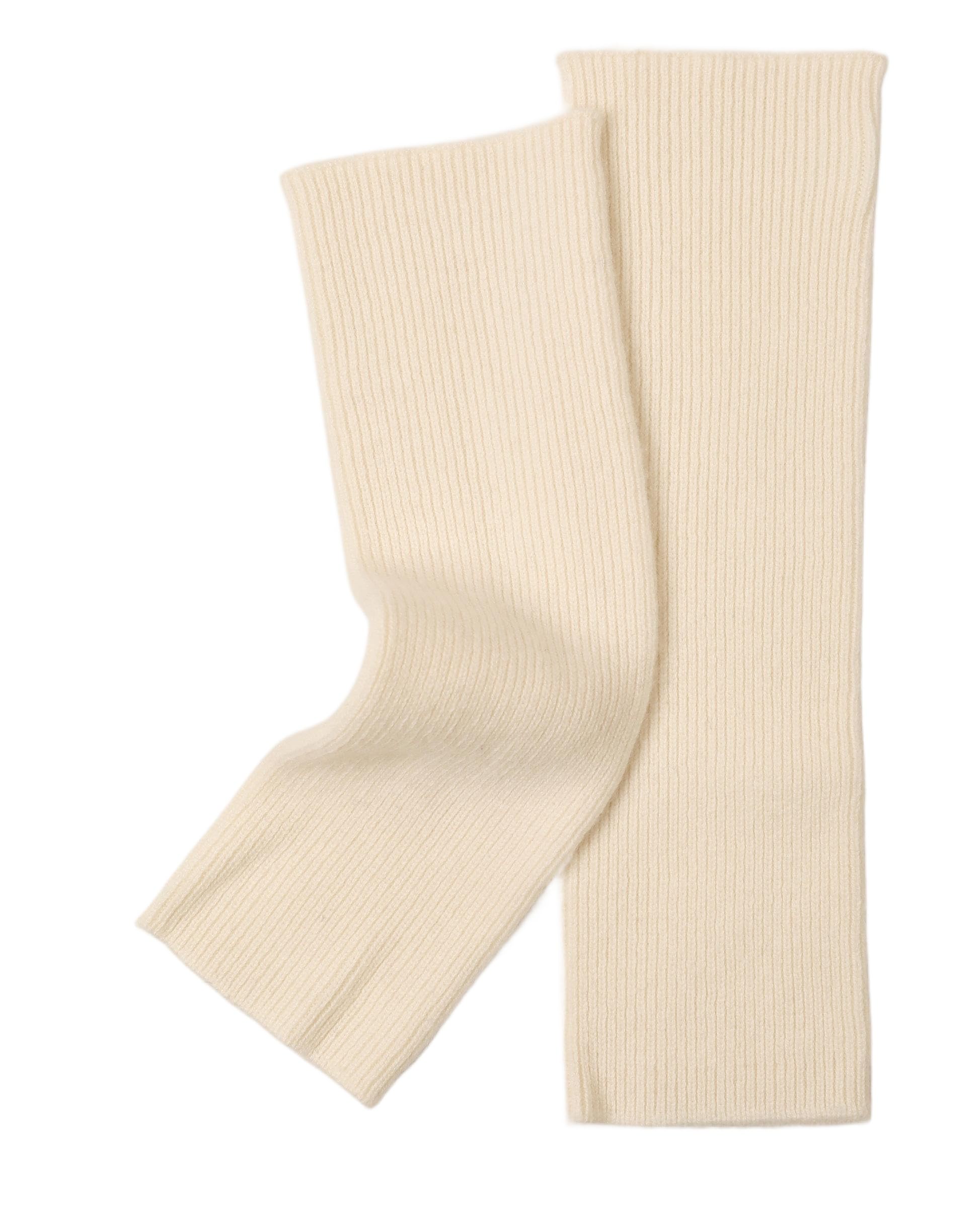 Legginsy damskie w 100% z kaszmiru - eleganckie, miękkie ciepłe getry z siateczki na zimę, do jogi i na co dzień
