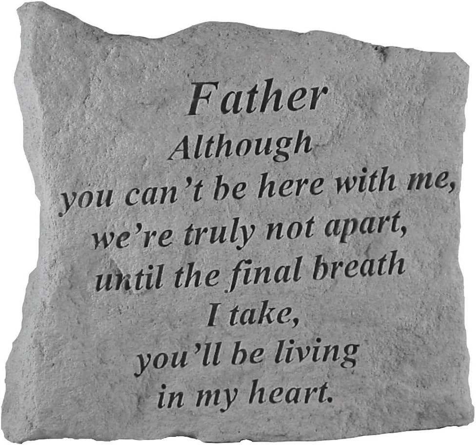Kay Berry- Inc. 15820 Father Although You Can-t Be Here - Memorial - 5.25 Inches x 5.25 Inches