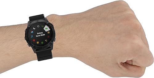 Vista 10 de Correa para Garmin Fenix 7X / Fenix 6X / Fenix 5X, correa de repuesto de silicona suave para Garmin Fenix 7X Pro/Fenix 6X Pro/Fenix 5X Plus/Fenix 5