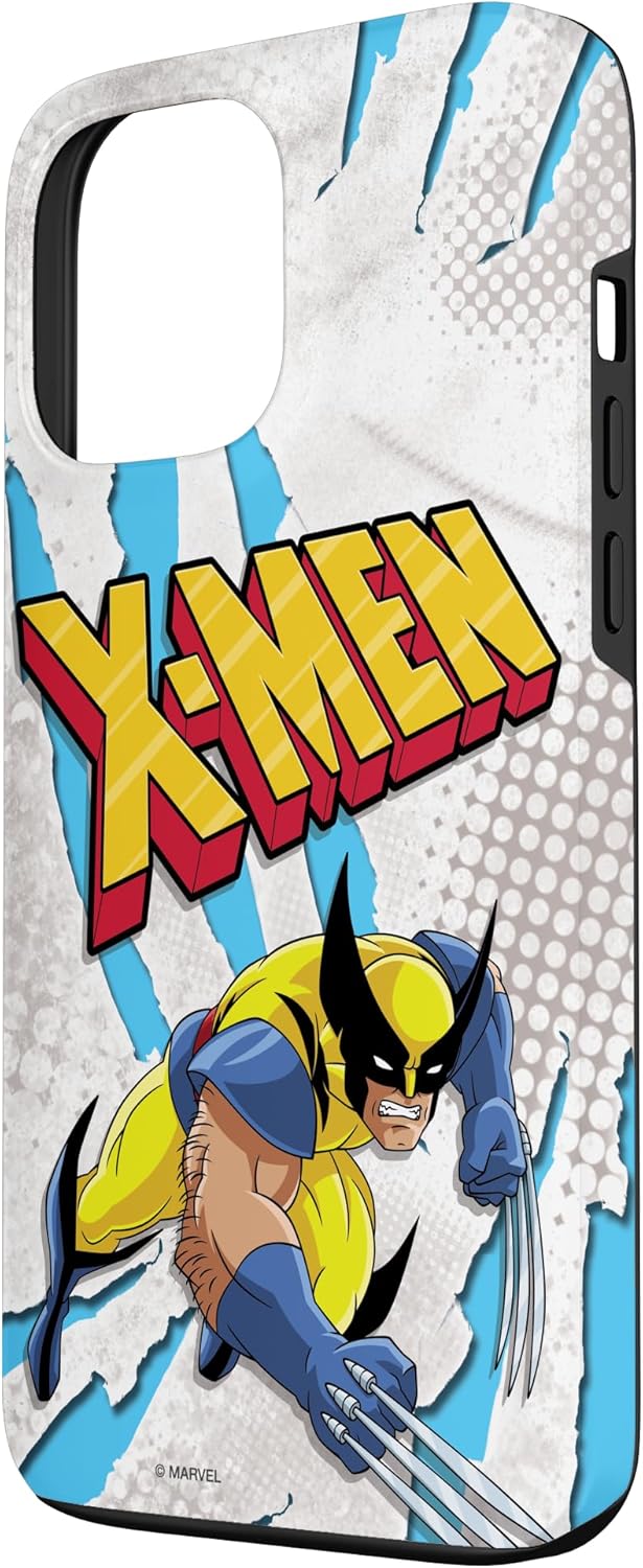 Marvel X-Men Wolverine Slash Marks 90s Case for iPhone 13 Pro Max