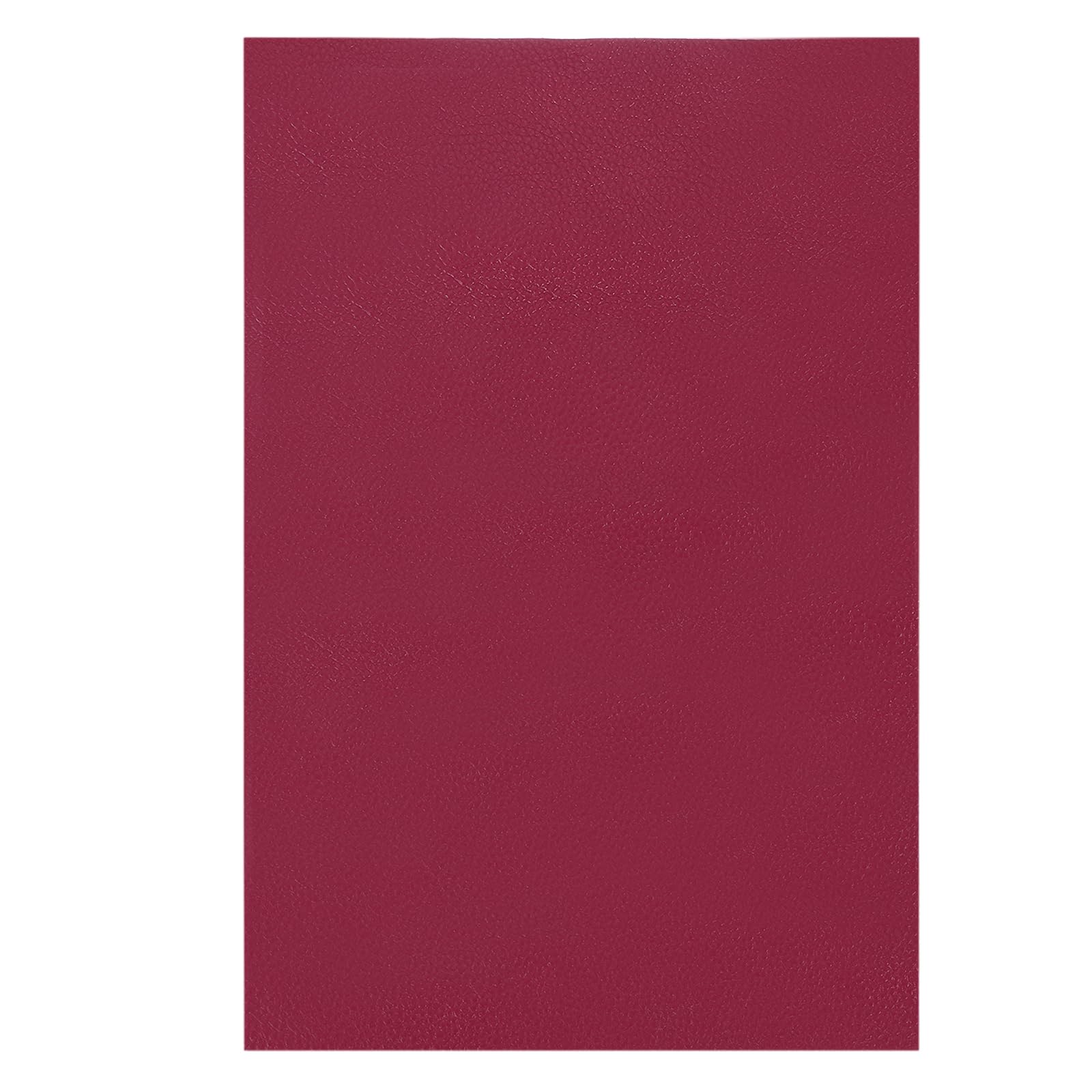 sourcing map Thick Full Grain Leather Sheet, 23.6 x 15.8 Inch Natural Cow Leather 1.5-1.8 mm Fabric Pieces for DIY Craft Furniture Office Belts Notebook Covers,Fashion Red