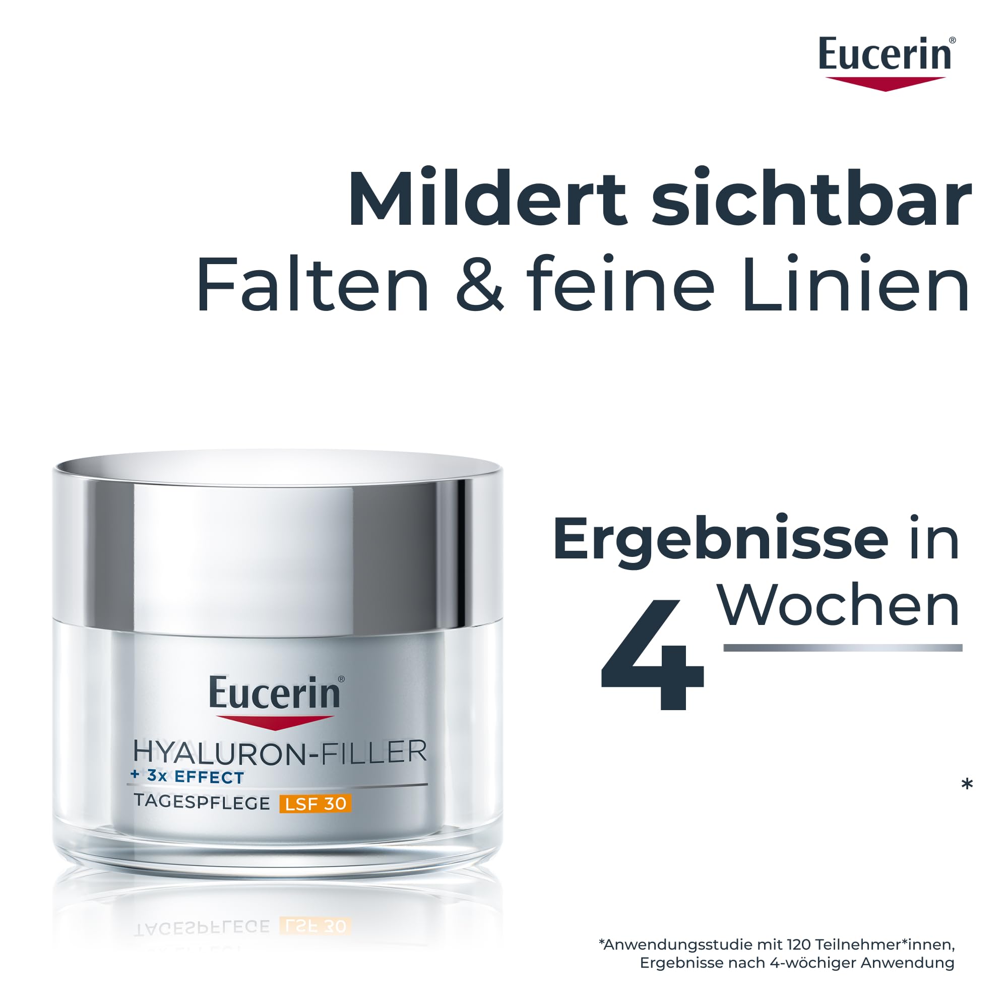Eucerin Hyaluron-Filler + 3x Effect Gesichtspflege-Set | Anti-Aging Tagescreme mit Hyaluronsäure strafft die Haut & Nachtcreme mildert Falten und regeneriert die Haut über Nacht