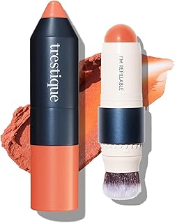 Trestique - Barra de rubor vegano, con cepill...