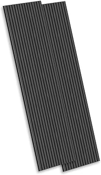 2 PCS 94"L x 24"W Acoustic Slat Wall Panels, Eco-Wood Look for Home/Office Wall & Ceiling 31.34 sq. ft.