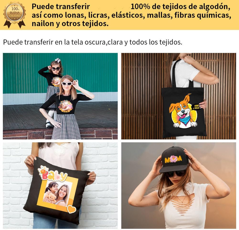 TransOurDream-Papel de Transferencia para tejido