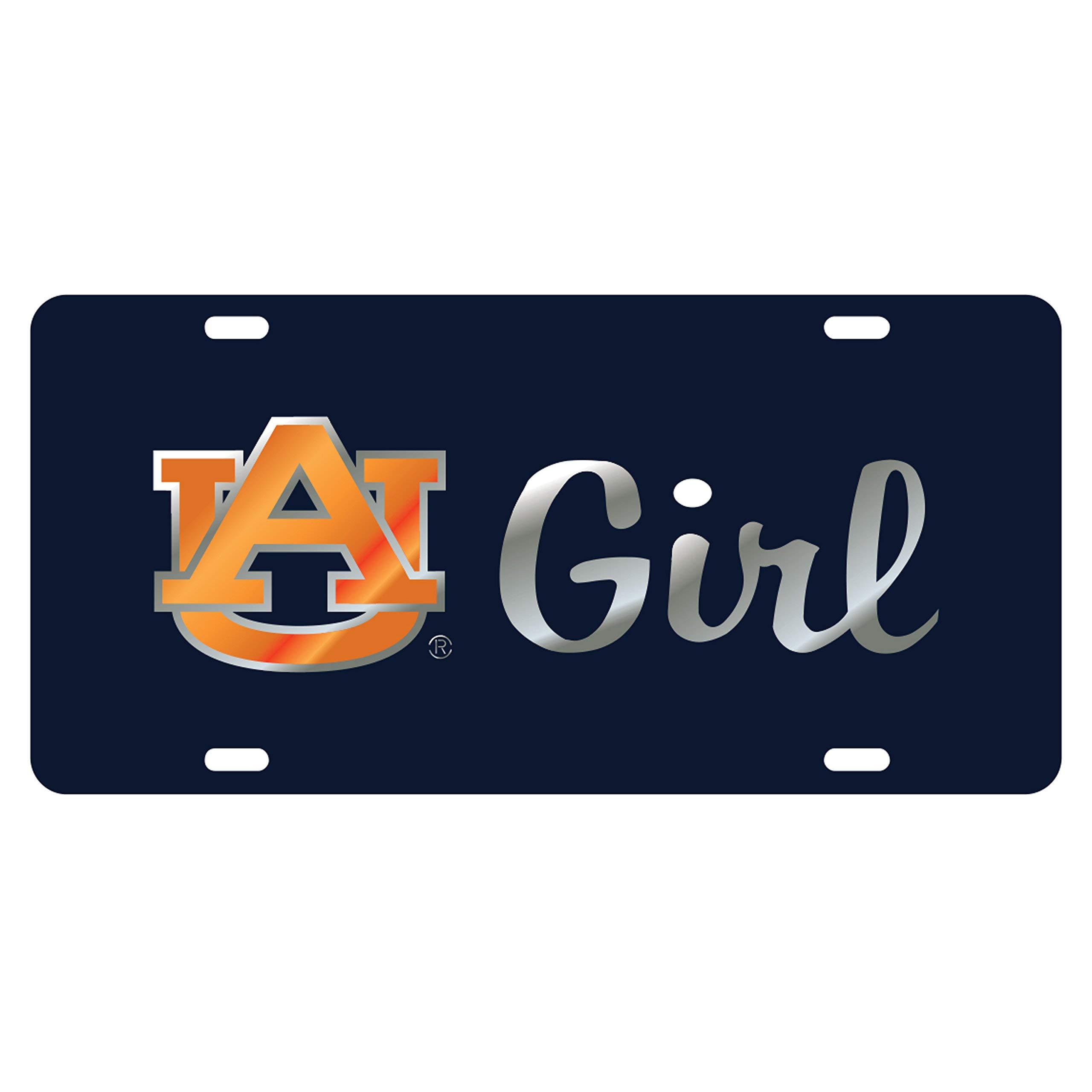 Craftique Auburn Tigers TAG (LASER BLU/SIL/ORG AU GIRL (12182))