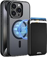 Vista 25 de Funda magnética para iPhone 12 Pro Max con cartera desmontable, compatible con MagSafe, soporte para tarjeta de crédito con funda protectora delgada