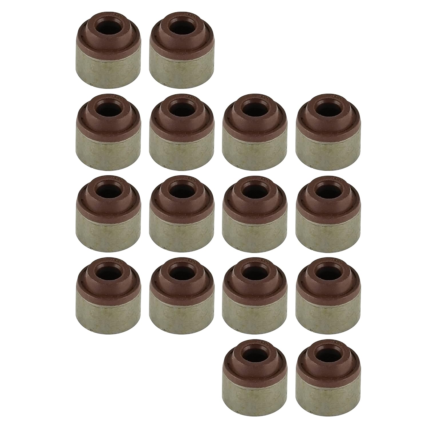 Caltric 16x Valve Stem Seal Compatible with Kawasaki Ninja ZX10R 2006-2020