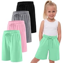4 Pack Toddler Girls Bermuda Shorts