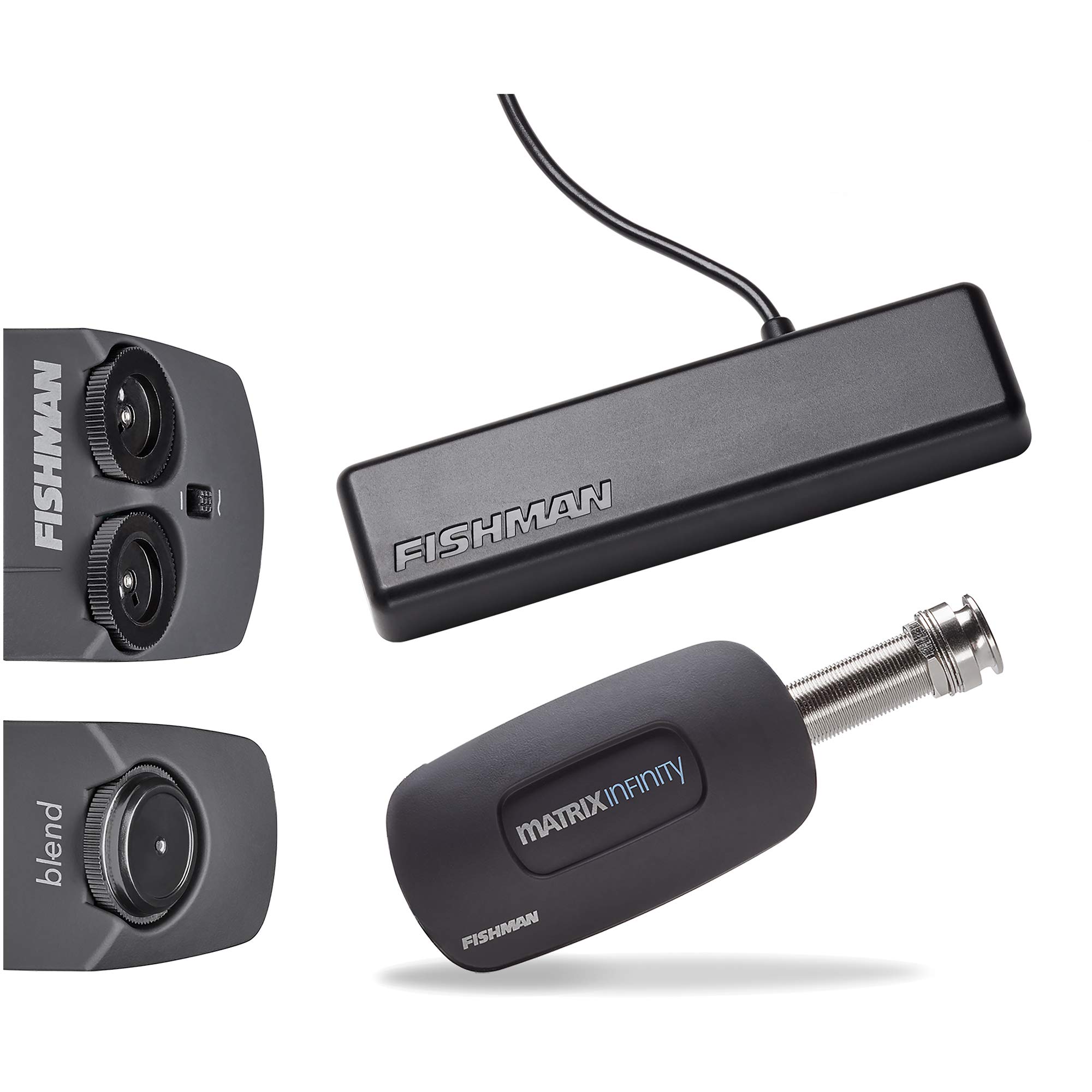 FishmanPowerTap Infinity Body Sensor with Undersaddle Pickup, Narrow Format (PRO-MAN-PT1)