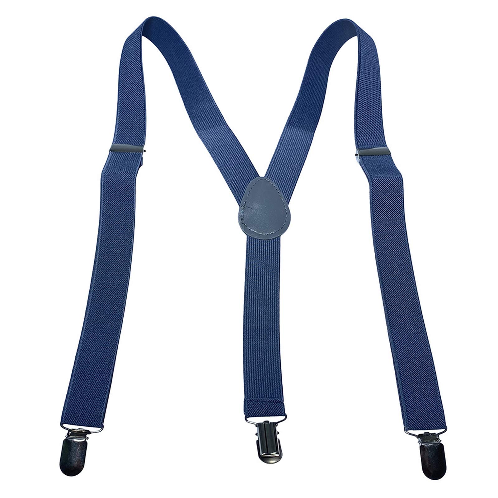 Tirantes elásticos anchos ajustables en forma de Y con 3 clips fuertes, para mujer, niños y niñas.