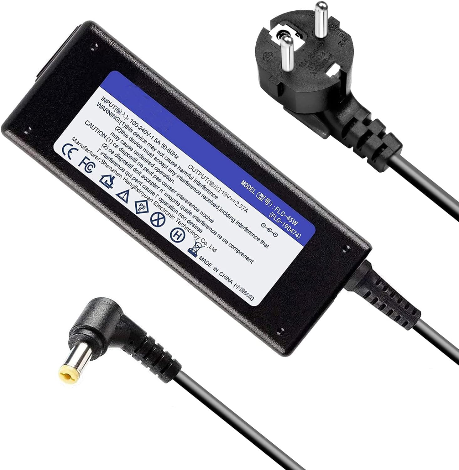 Chargeur ordinateur portable Acer Aspire 19V 2.37A 45W ES1 E5 E15 E17 - 8