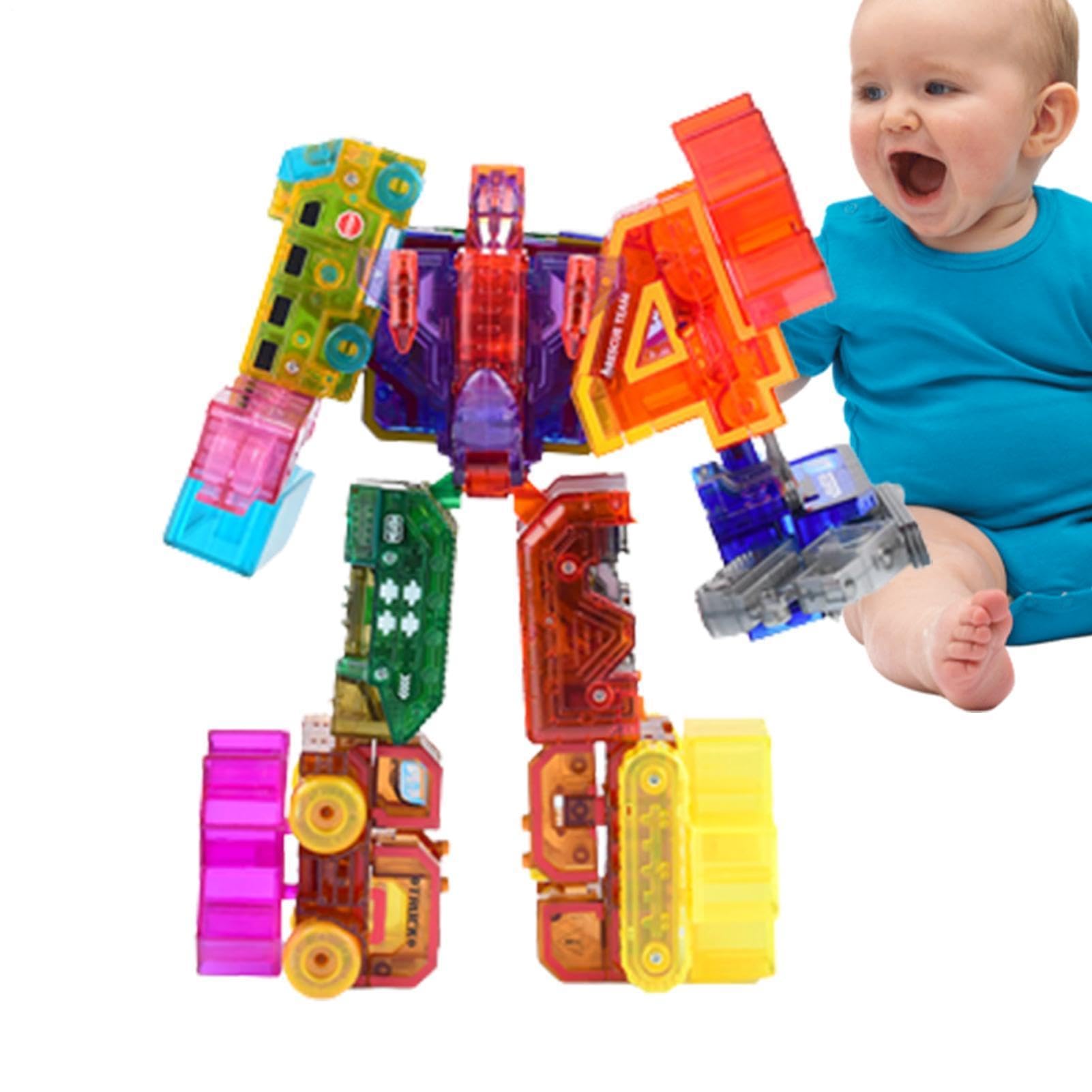 Number Robots - Number Bots Math Toys For Kids | Block Numbers Toys