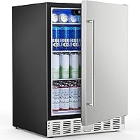 Vista 12 de COWSAR - Mini refrigerador de 2.6 pies cúbicos con congelador, refrigerador compacto de una puerta, 7 ajustes de temperatura ajustable, 2 estantes