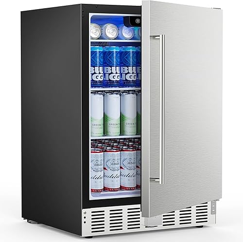 Miniatura 12 de COWSAR - Mini refrigerador de 2.6 pies cúbicos con congelador, refrigerador compacto de una puerta, 7 ajustes de temperatura ajustable, 2 estantes