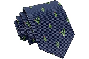 Kebocis Succulent Tie: A Botanical Delight for the Discerning Gentleman