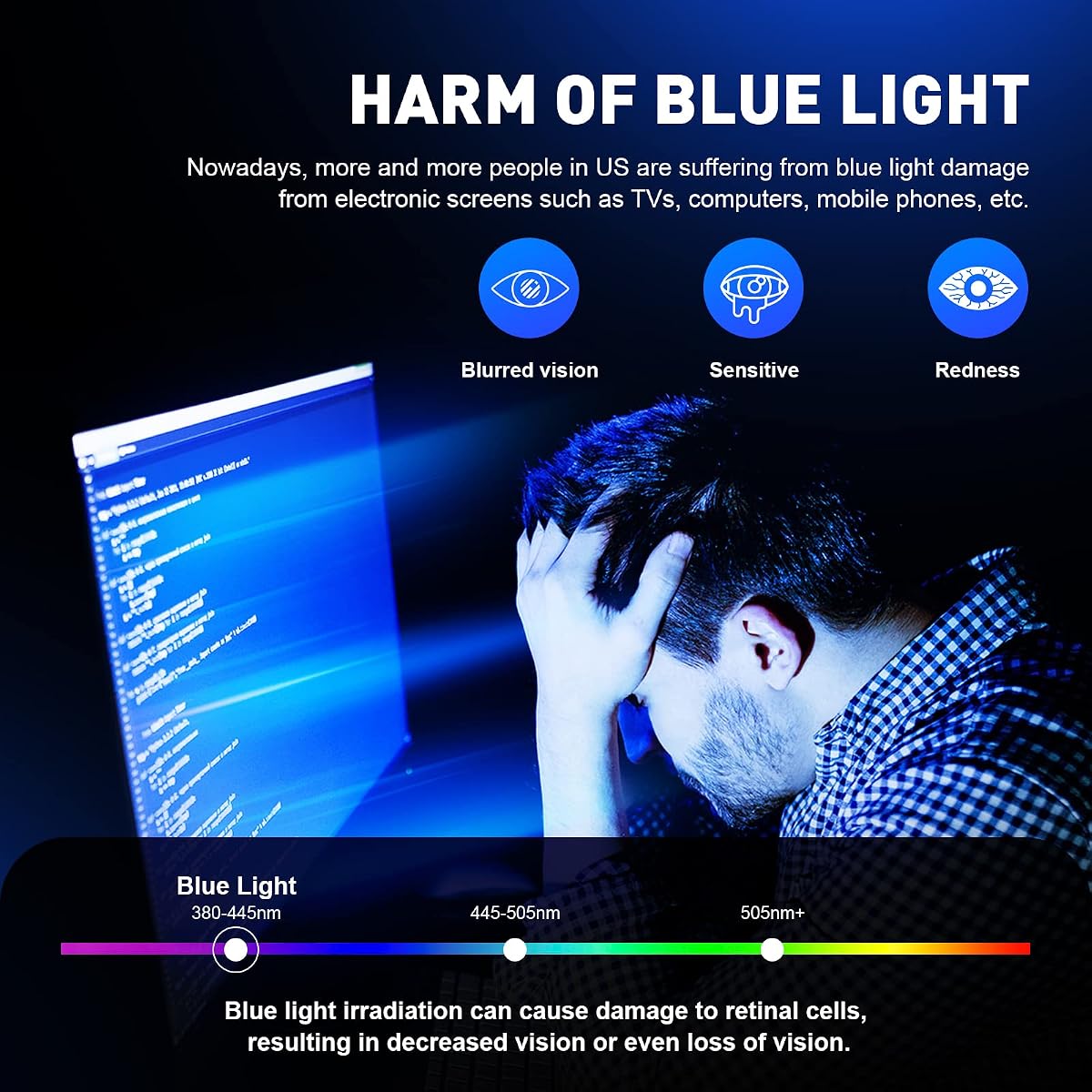 Acacia Blue Light Glasses view 2