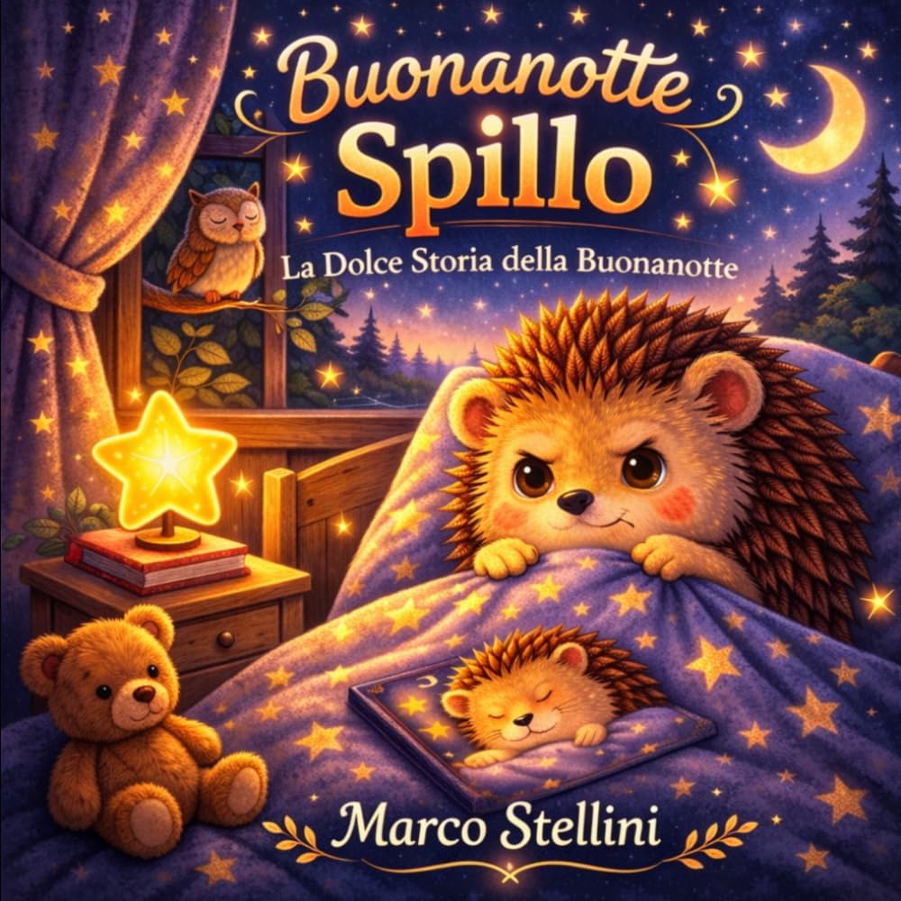 Spillo il Riccio: La Dolce Storia della Buonanotte (Le avventure di Spillo il Riccio)