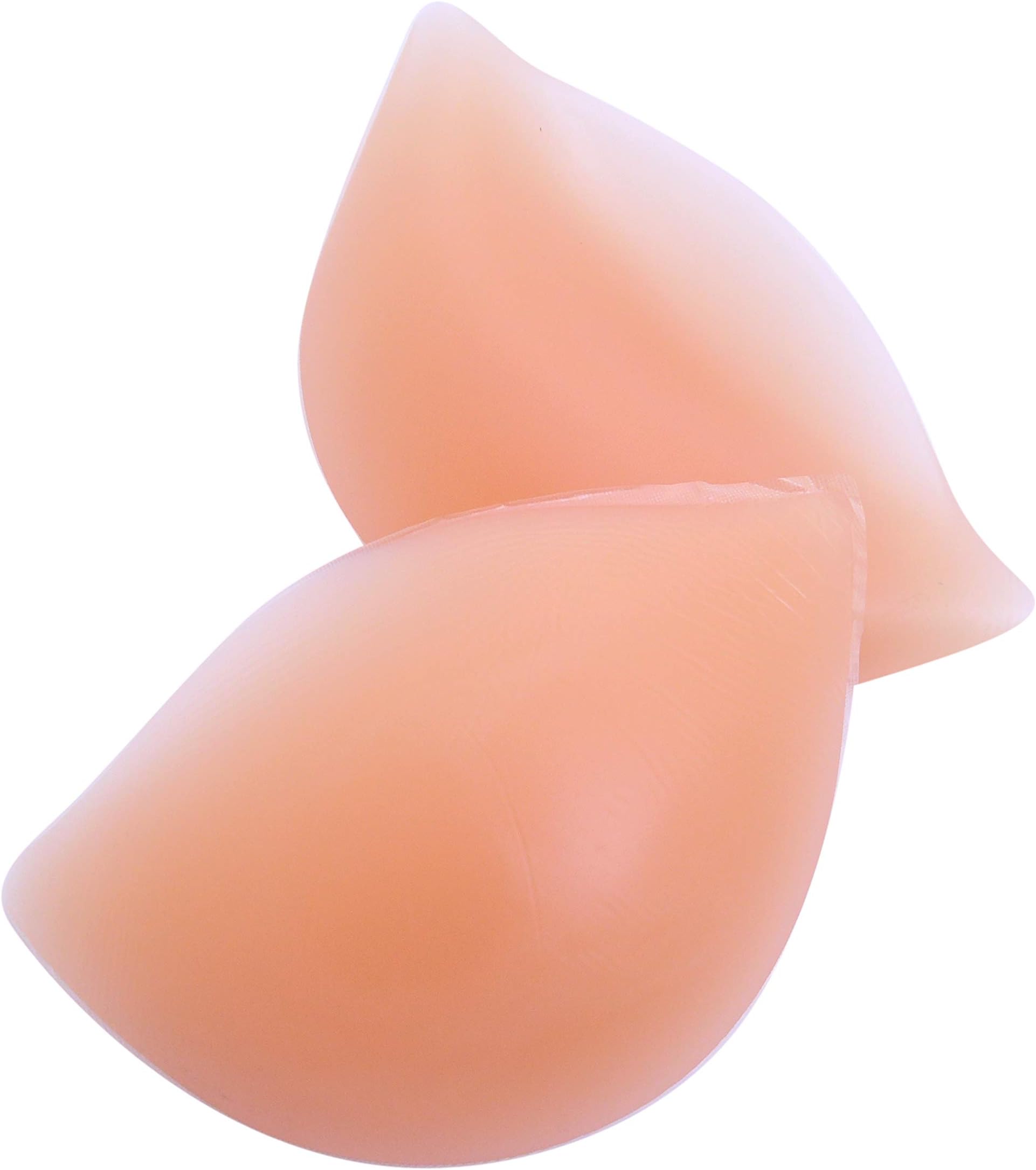 Jo Thornton Style 6 - THE BUST BOOSTER - BOOST UP TO 2 cups sizes. Silicone Breast Enhancers ("Chicken Fillets") - Suitable for AA,A,B and C cups - 195g Pair - White Flesh or Clear
