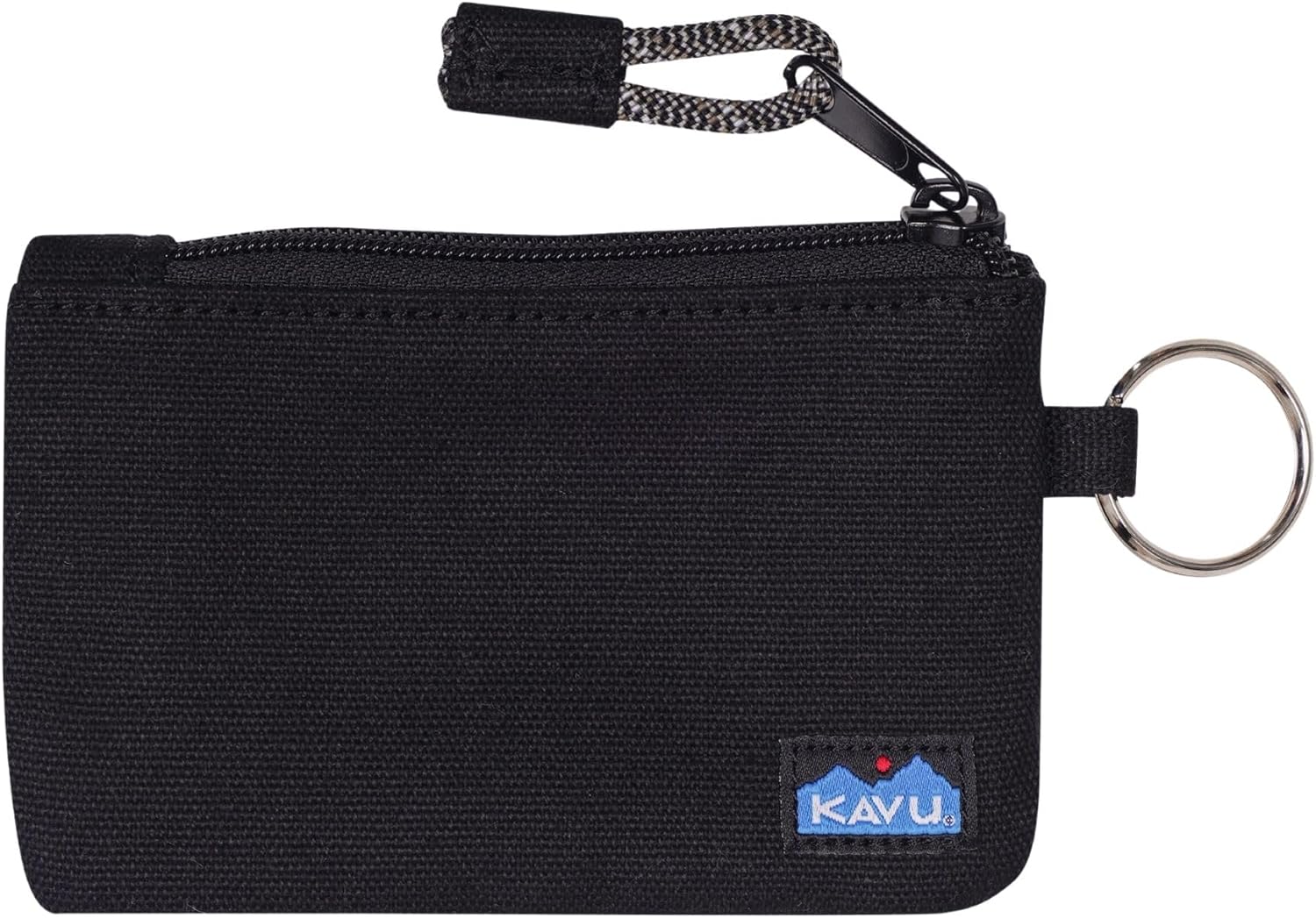 KAVU Stirling Double Sided Slim Cotton Canvas Zip Wallet