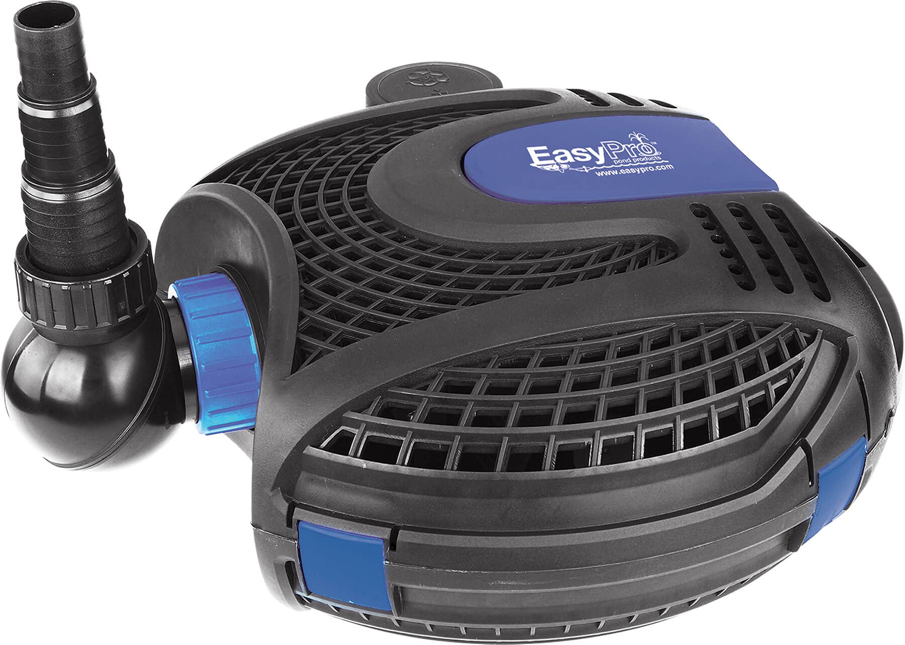 EasyPro Pond Products EPS2500 Eco-Clear Submersible Pond Pump Provides Maximum Power and Energy Efficiency. Maximum 2480 GPH. Oil Free - Epoxy Sealed Motor - 30’ Power Cord Included