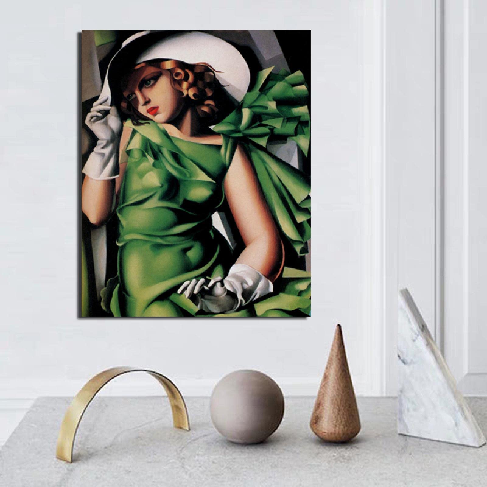 レンピカ額装されたアート男 (Lempika man framed art)