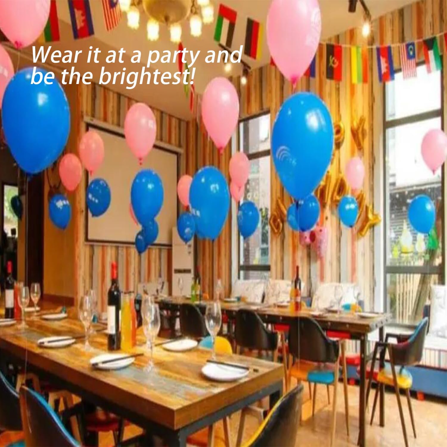 TFTSR Masquerade Masks for Women Couples & Men - Black & Gold Lace Mardi Gras & Venetian Dress Mask Adults Party Costume - Image 6