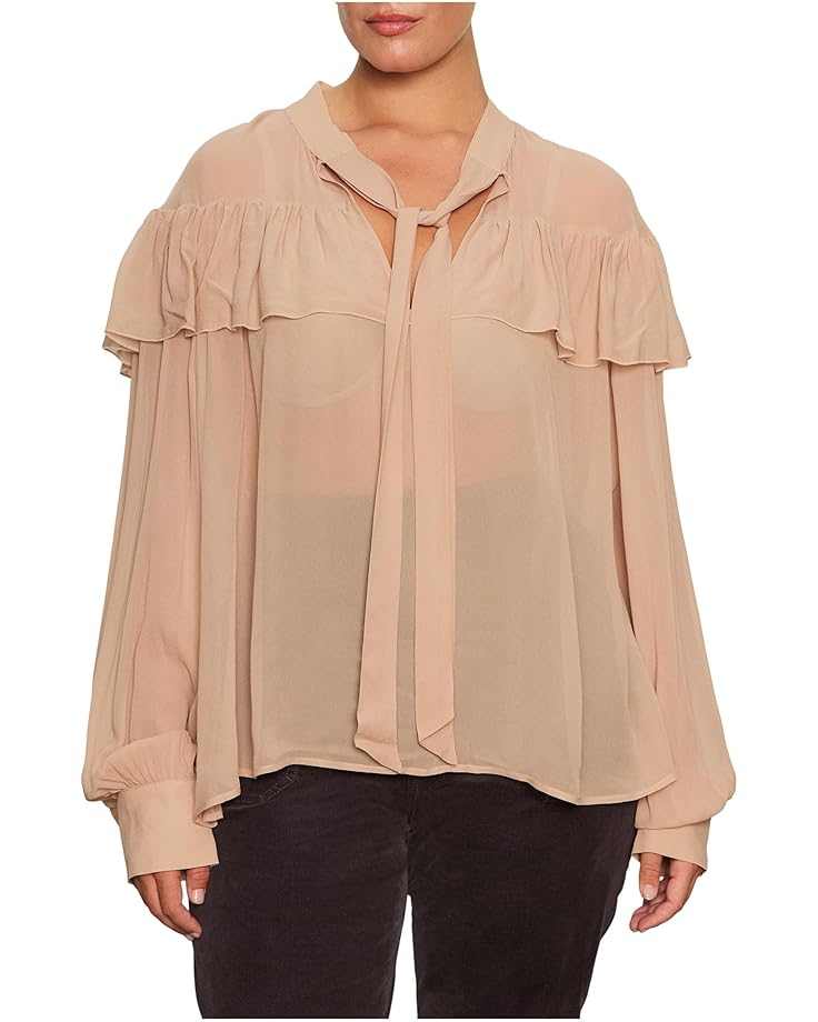 Sanctuary Fade Into You Ruffle Blouse - Main View