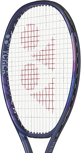 Miniatura 4 de YONEX Percept - Raqueta de tenis 100D para adultos, nivel intermedioavanzado, cuerdas de alto control de 18 x 19, azul marino medianoche, tamaño de