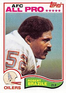 1982 Topps Football #96 Robert Brazile Houston Oilers AP