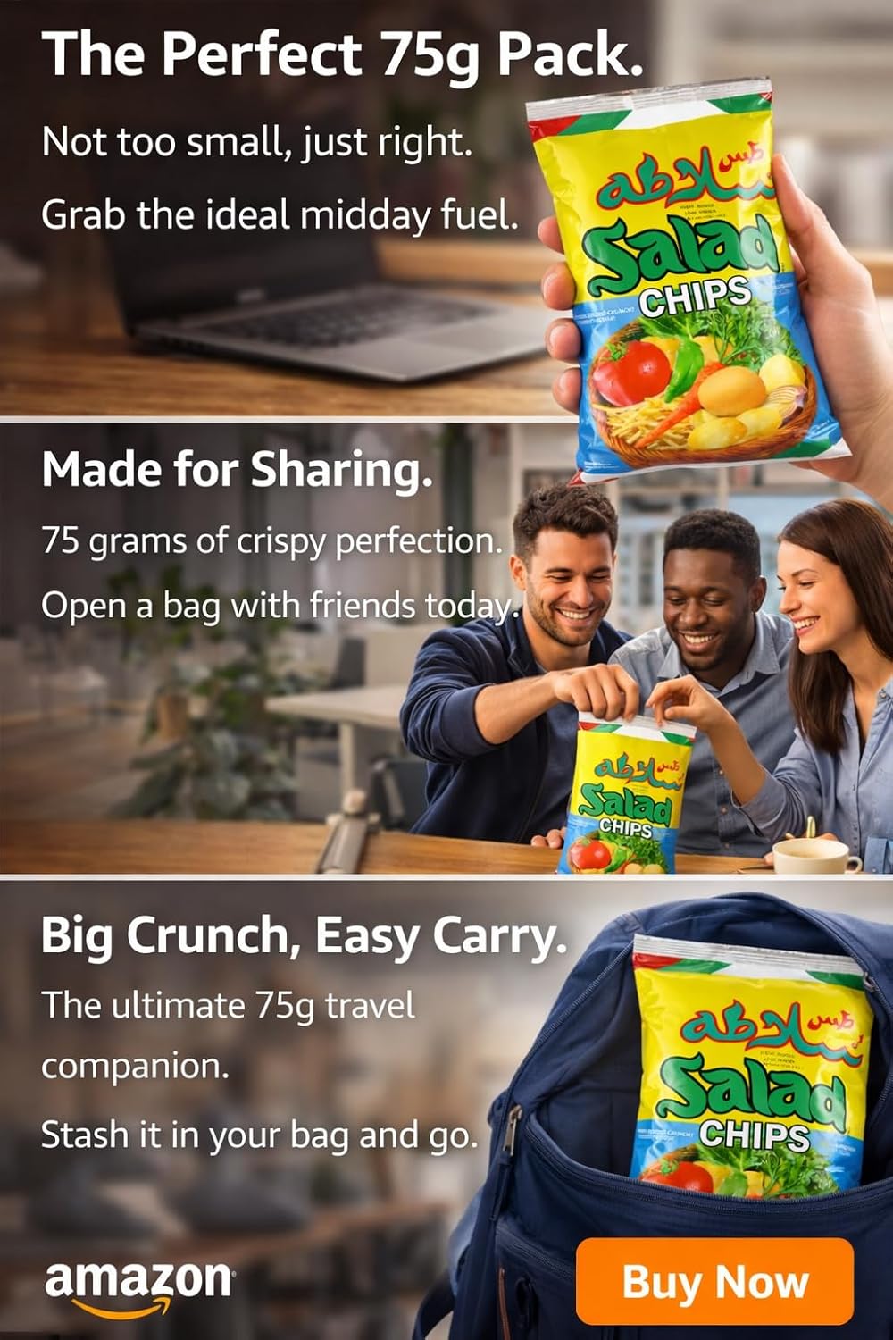 Salad Chips Large Size