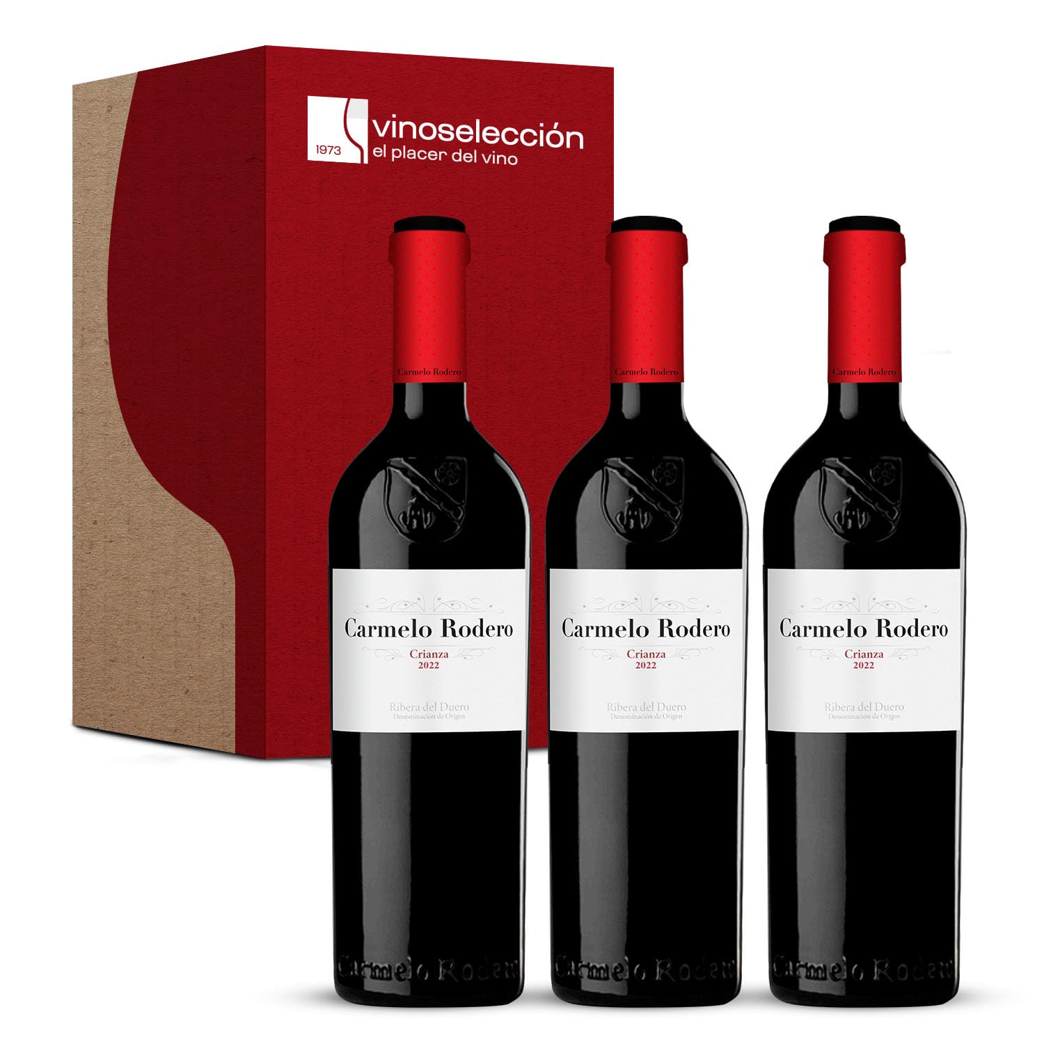 Carmelo Rodero Crianza 2022 Tinto D.O. Ribera del Duero 6 Botellas x 75 cl