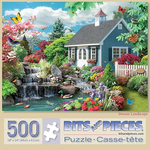 Bits and Pieces 500 Piece Jigsaw Puzzles for Adults Dream Landscape