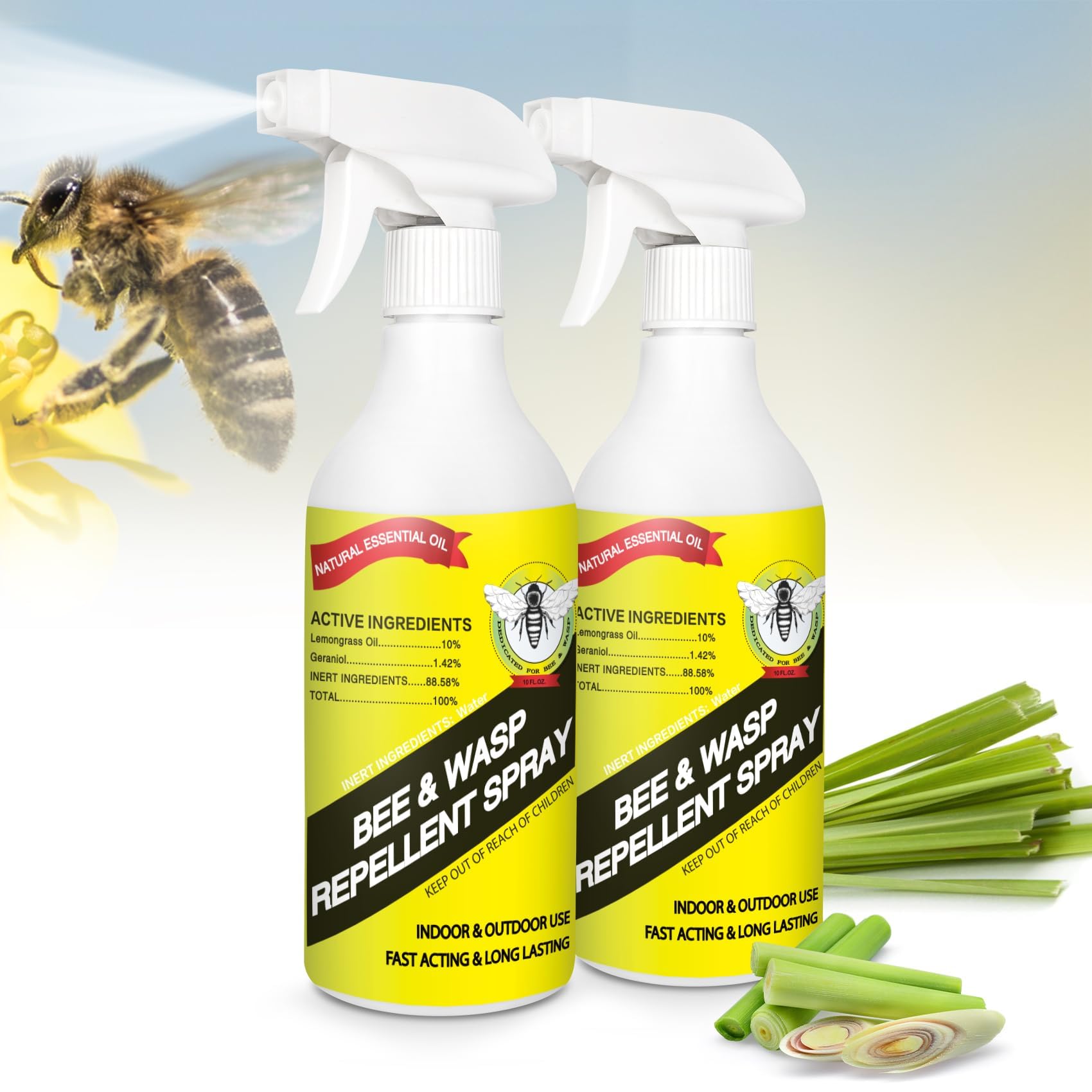 20 oz Wasp & Bee Repellent Outdoor Spray