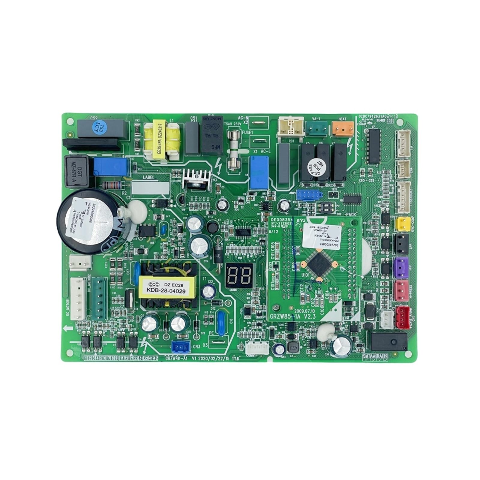 Réparer une panne de clim avec la carte WZ4K35M 30224000066