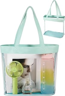 Clear Tote Bag Stadium Approved 12x6x12 12x12x6 Clear Bag for Stadium Events 12 x6 x12 Transparent Purse 12 x 6 x 12