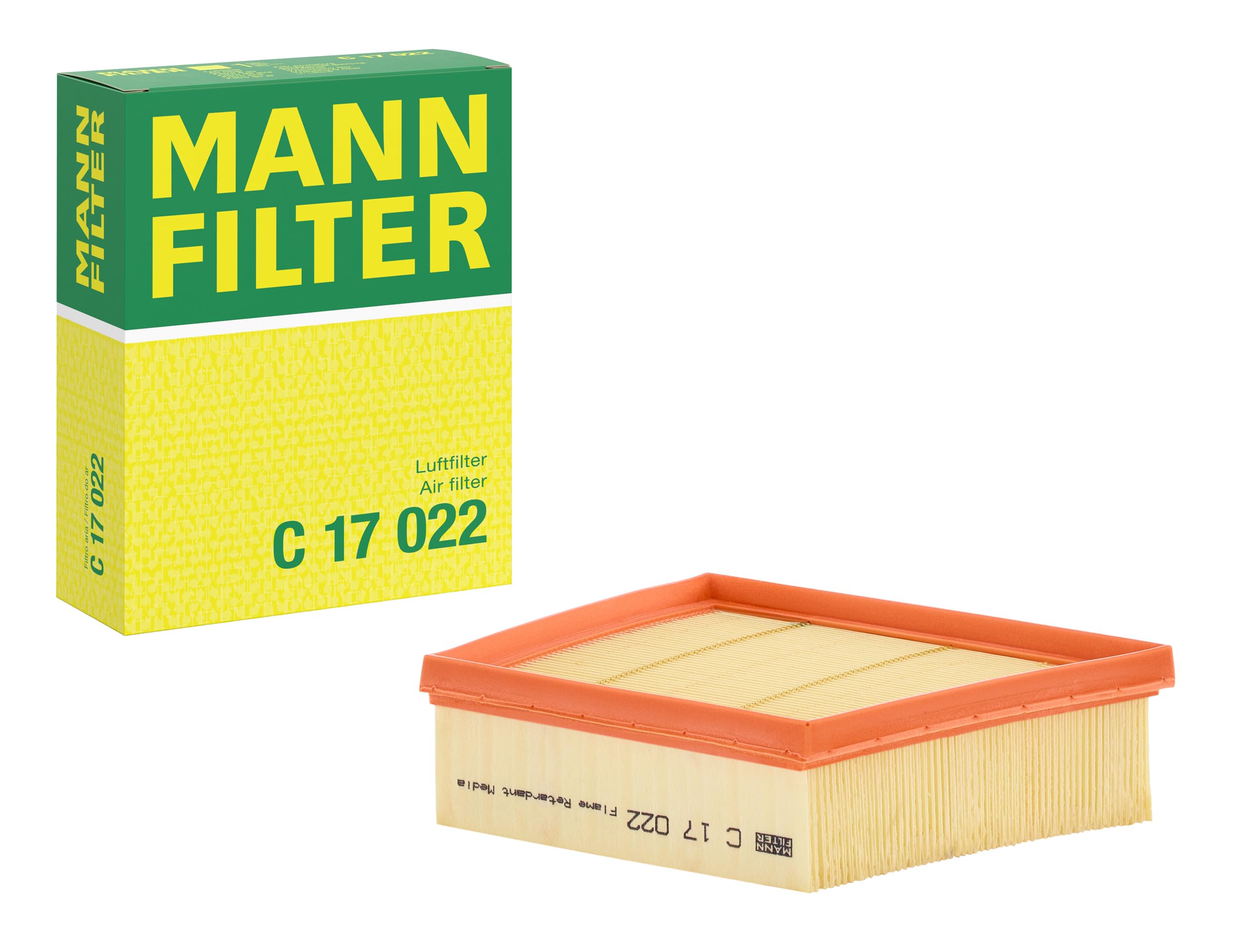4x ✅Fits MANN-FILTER C 17 022 Air filter C 17 022 MANN-HUMMEL FILTRA ⭐UK Seller⭐