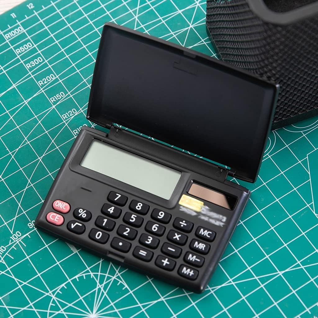 HBJWOV Calculator Portable Office Personal Use Pocket Calculators Handed 8 Digit Electornic School Office Accesories