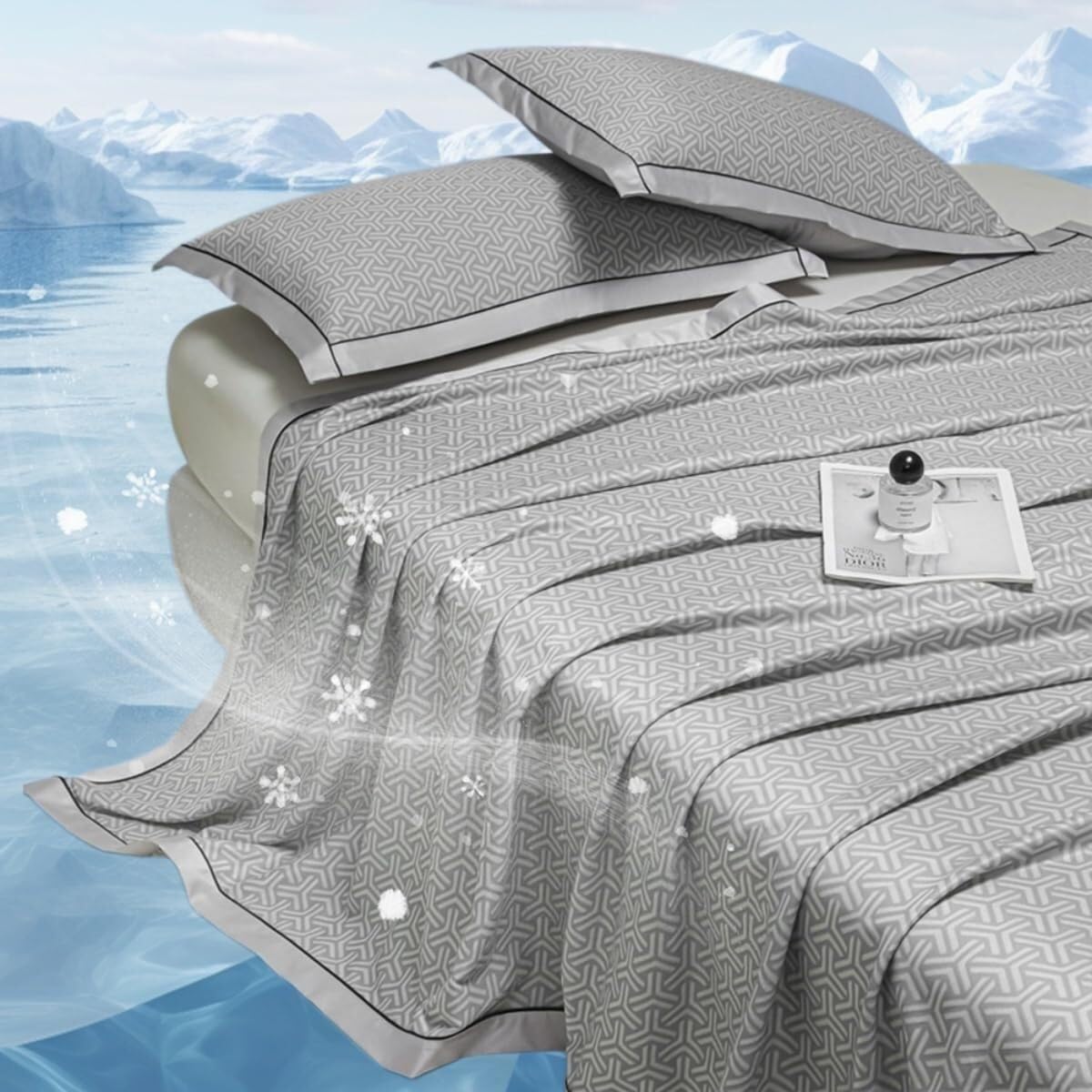 JvFbjLF Cooling Blanket – Jacquard, For Hot Sleepers(150x200cm)