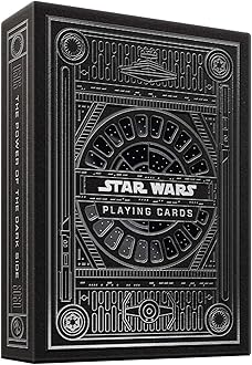 theory11 Star Wars Silver Edition Dark Side Playing Cards (Black)