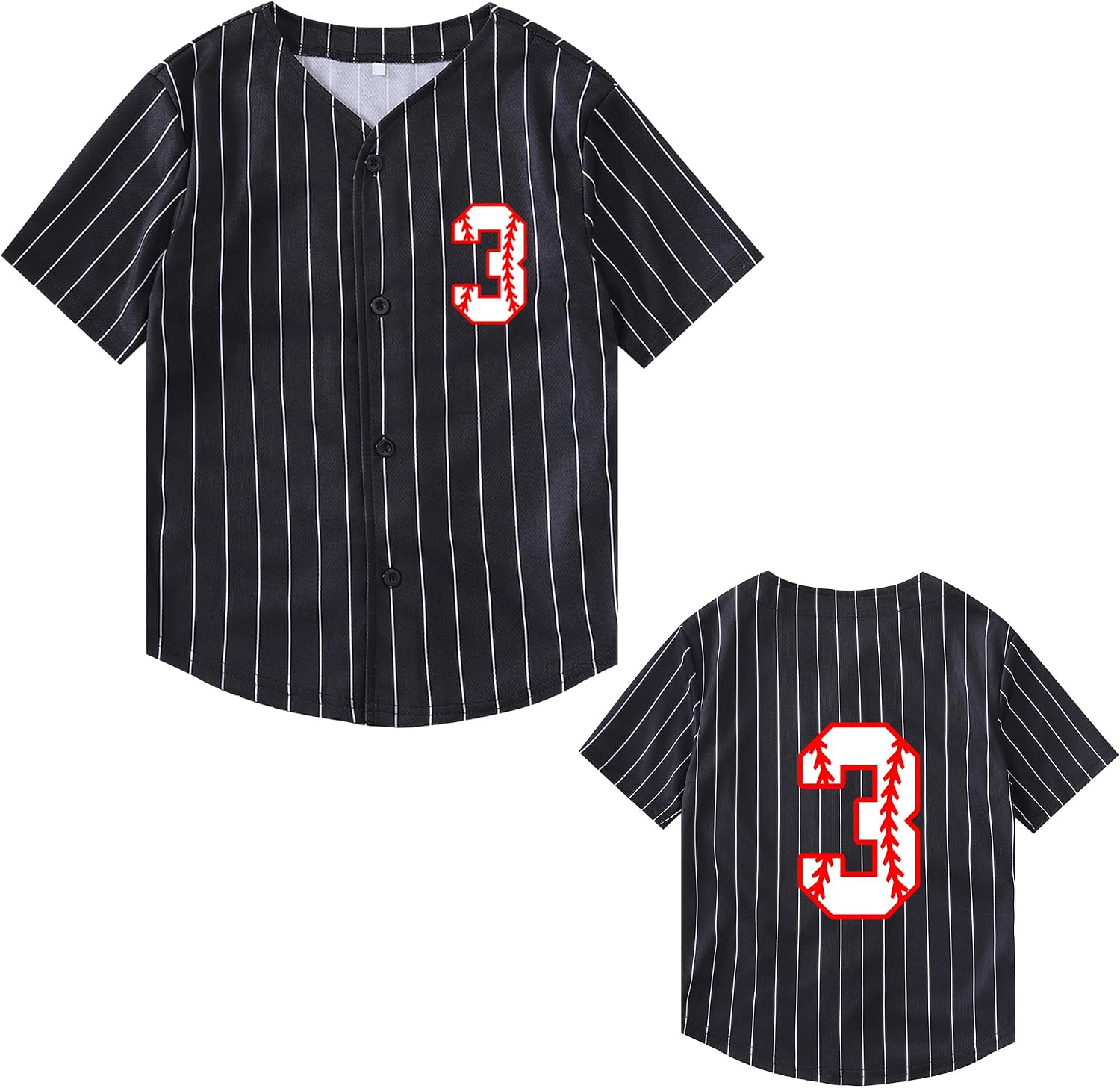 Yuji Itadori Toddler Boy Birthday Shirt Baseball Jersey Kids Outfit 2nd 3rd 4 Year Old Birthday T-Shirts