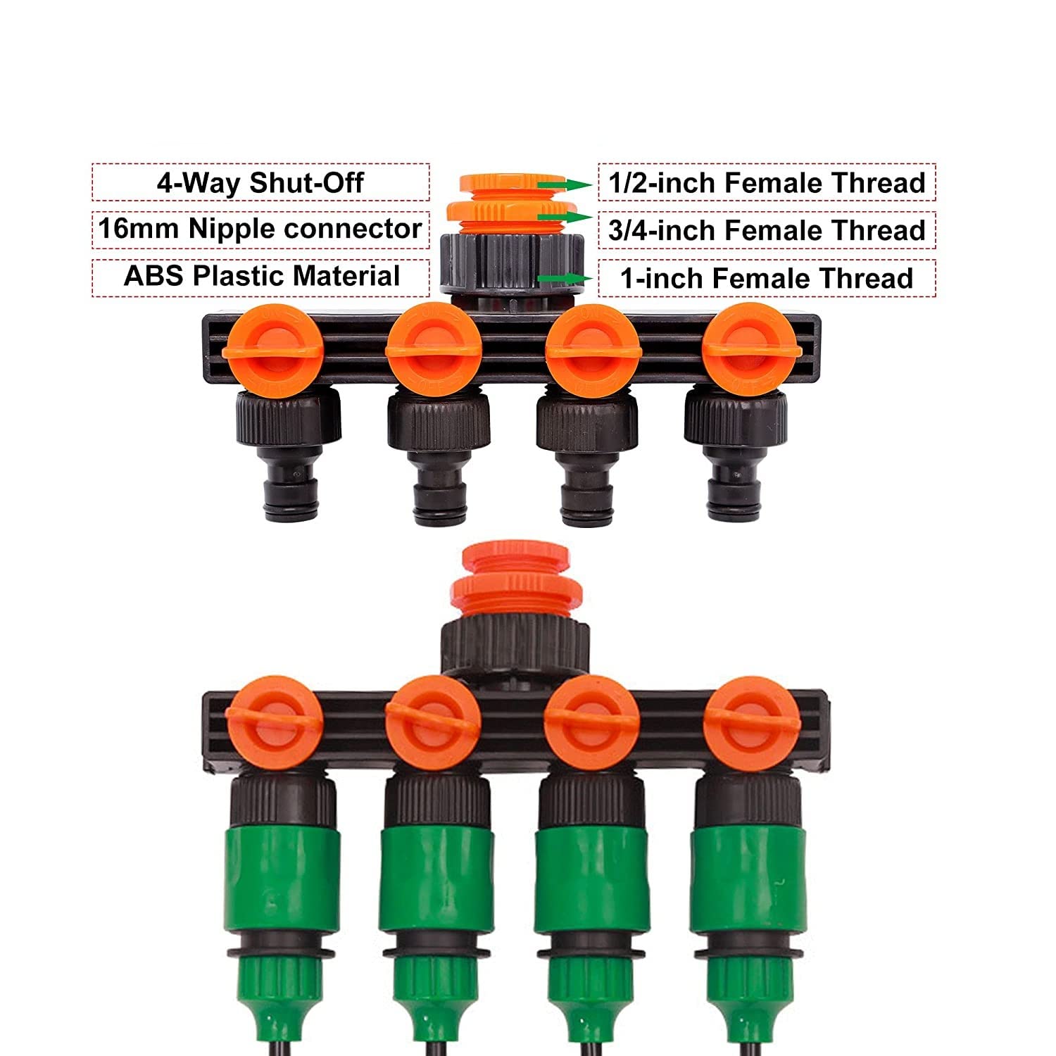 Kit Di Irrigazione A Goccia, Kit Di Irrigazione A Goccia Micro 20M/65FT - Foto 7