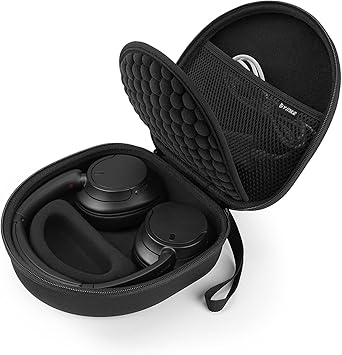 Yinke Case for Sony WH-CH720N / WH-CH710N /WH-CH700N Headphone, Travel Protective Cover Storage Bag Black