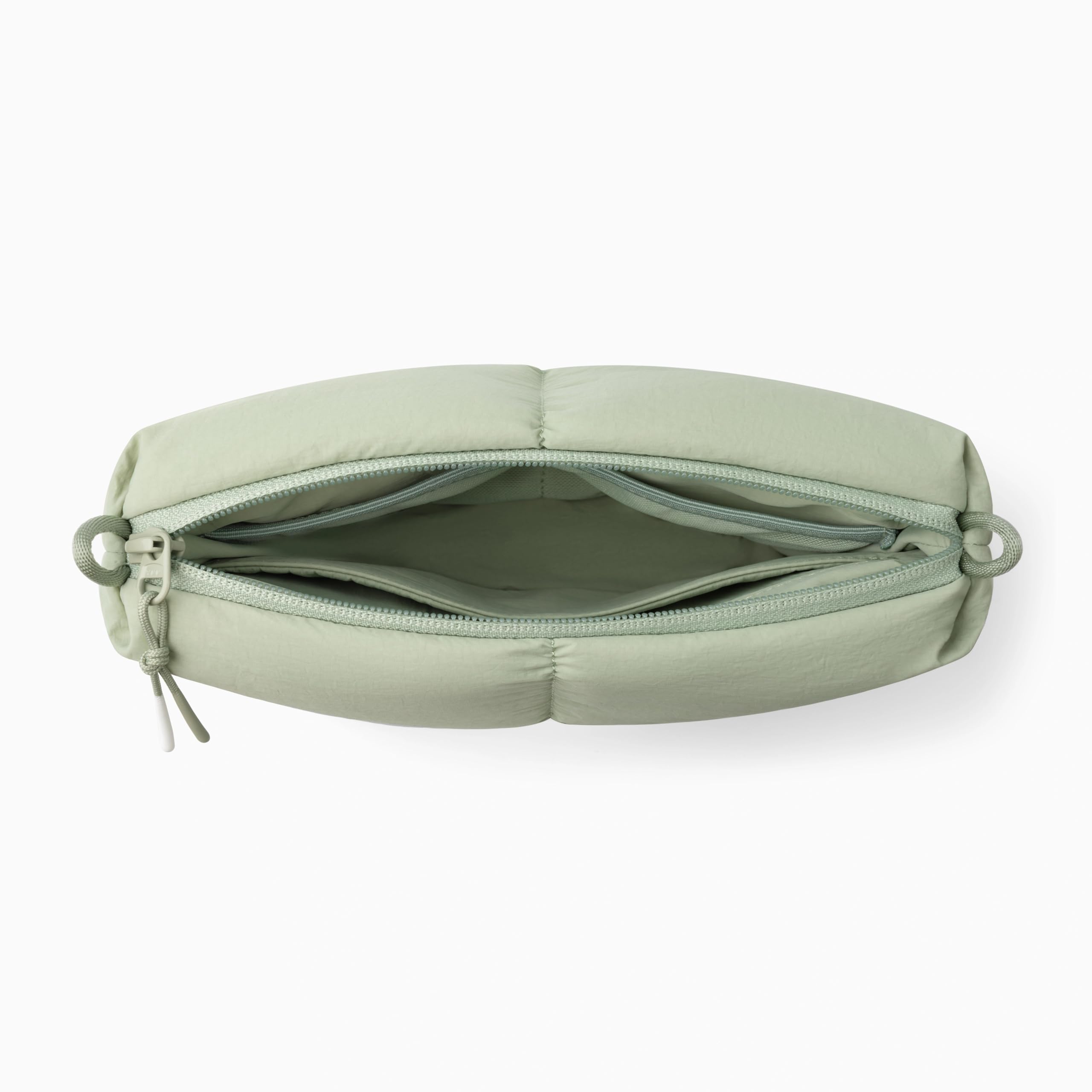 Comfyable Puffy Electronics Organizer da viaggio per donne, uomini, custodia per cavi per caricabatterie, telefono, power bank, cavo, custodia compatta per accessori tecnologici, salvia