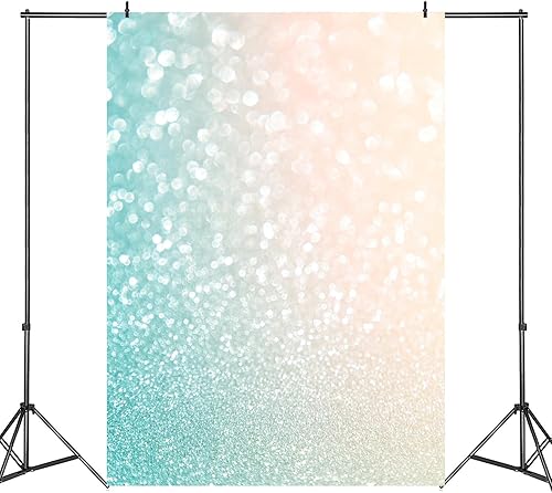 Miniatura 9 de Mestiker Fondos abstractos de retrato azul oscuro de 5 x 7 pies, fondo azul oscuro para retrato en la cabeza, retrato de bebé para adultos,