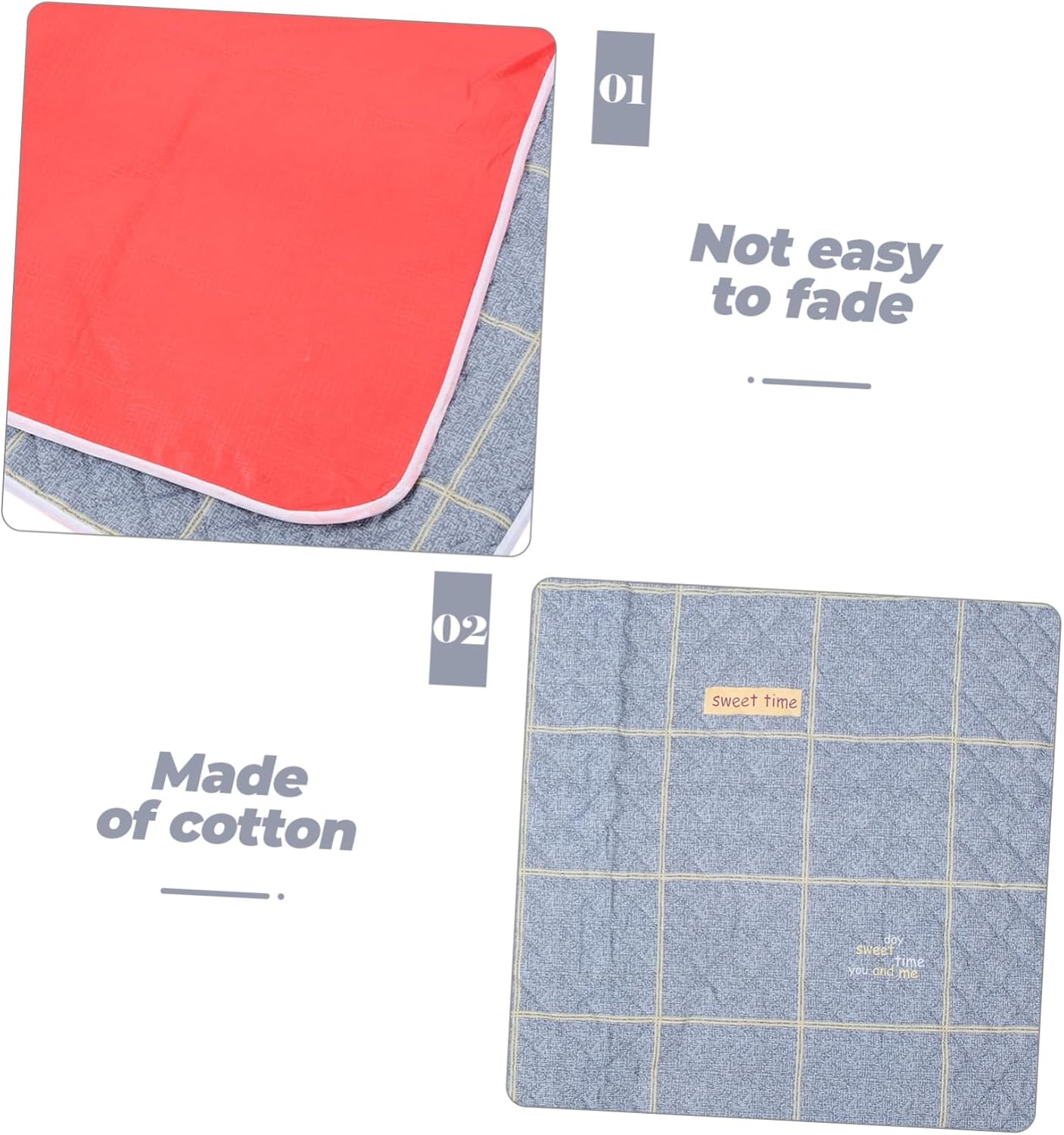 Breathable Adult Diaper Pad Washable Pee Pad for Incontinence Protection Reusable Bed Wetting Mat for Elderly and Adults Bed Pad