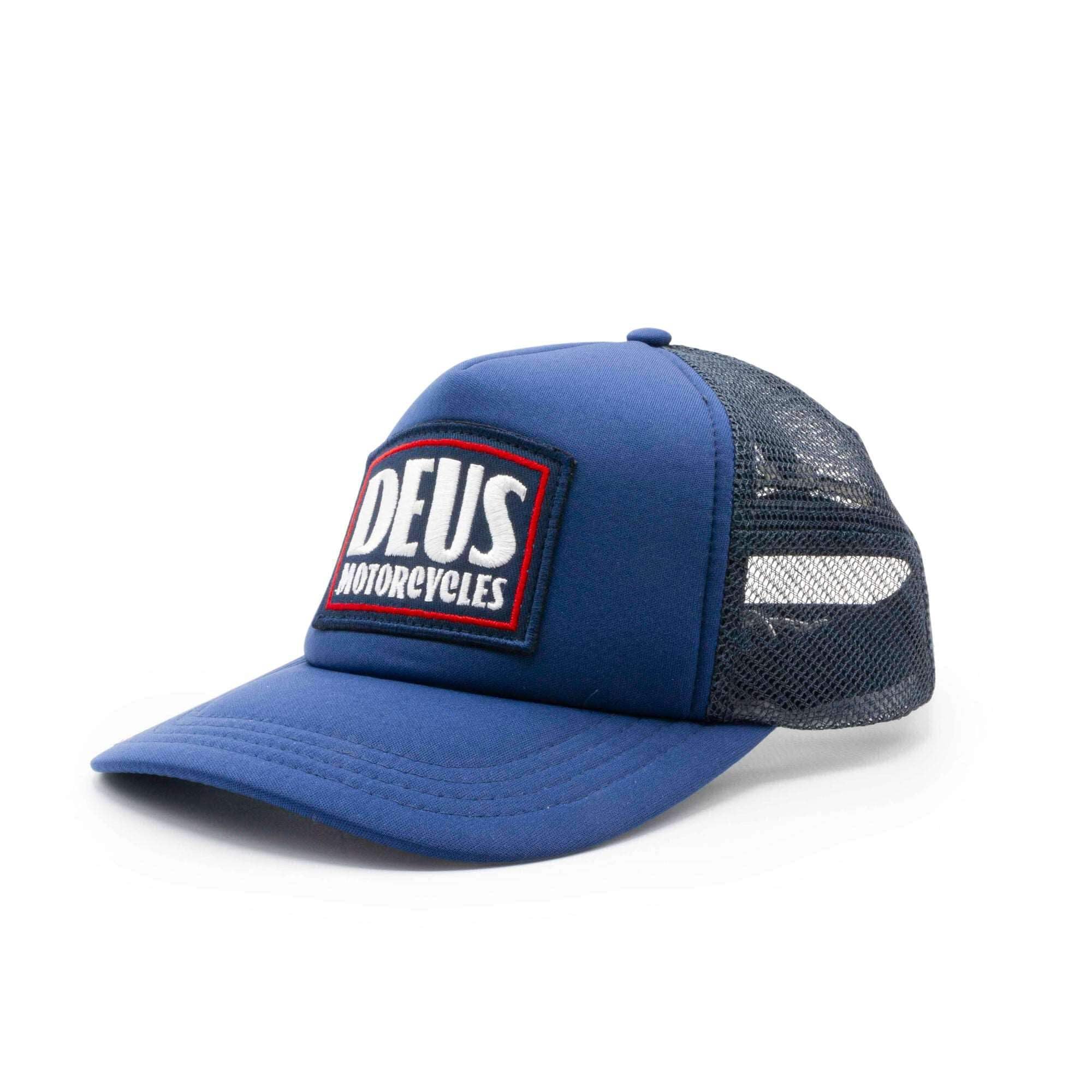 Deus Ex Machina Crimson Trucker Hat - Navy Navy ONE SIZE