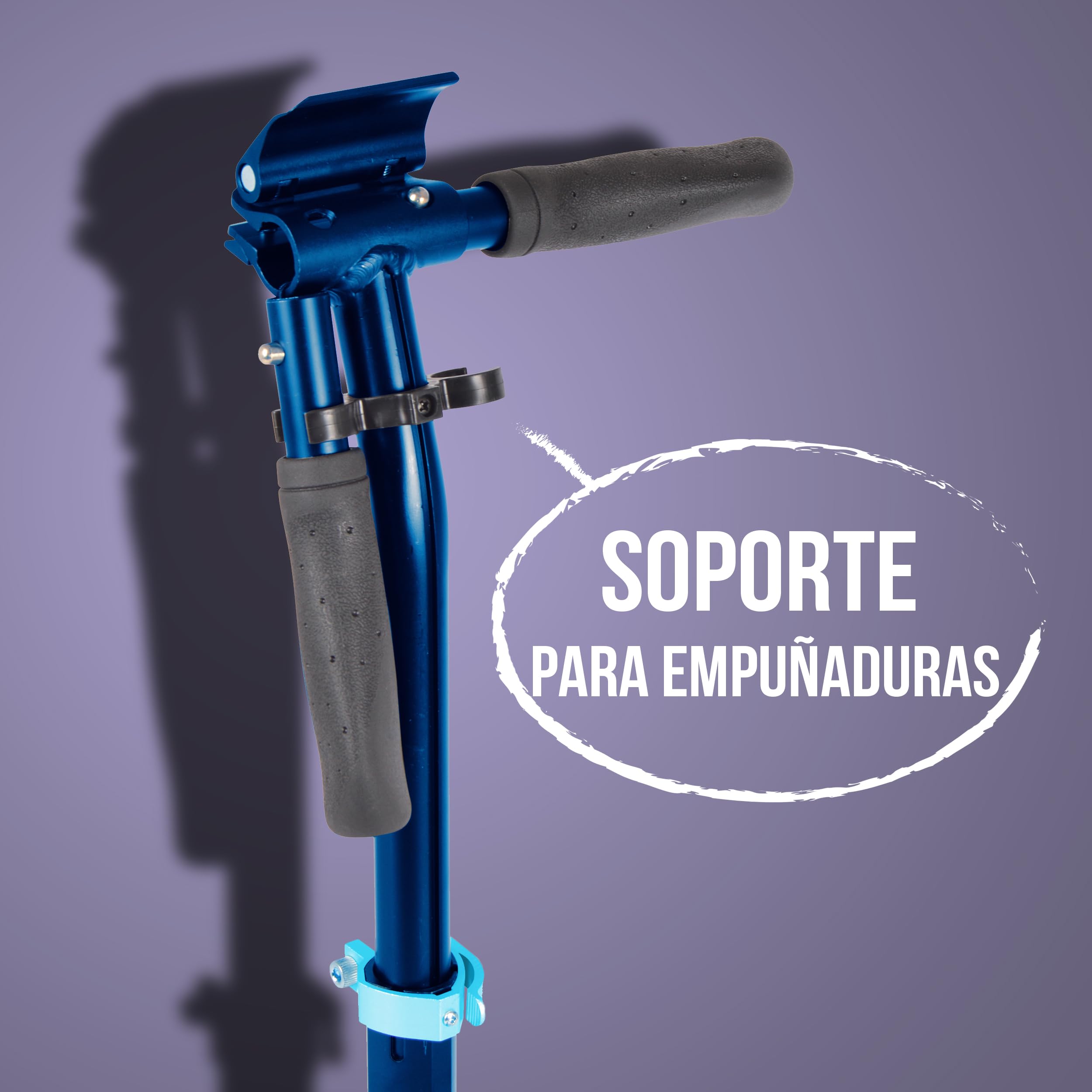 Apollo Scooter - Hurricane City Scooter, 230 mm Giant XXL Wheel con suspensión, City Roller Plegable y Ajustable en Altura, Kick Scooter para Adultos y niños