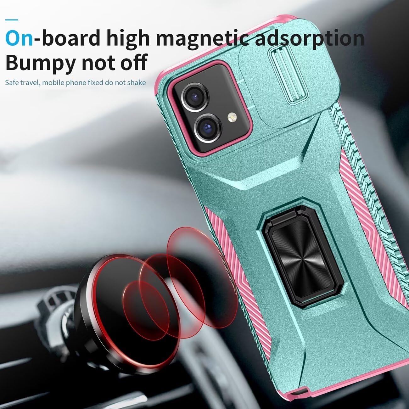 Custodia Per Motorola Moto G Stylus 5G 2023 (6.52 ") + 2 X Vetro - Foto 5