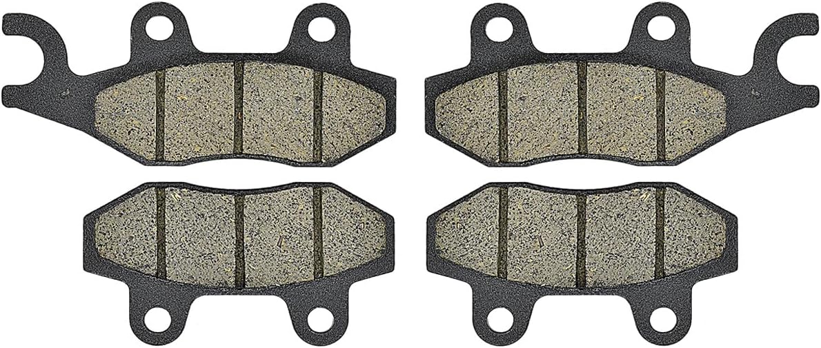 ATV przednie tylne klocki hamulcowe dla YFZ450 YFZ 450 YFZ450R YFZ 450R YFM 700 dla R-ap-tor YFM700 YFM700R 2006-2008 2012 2013 2015 Akcesoria motocyklowe (Color : Front Right Left)